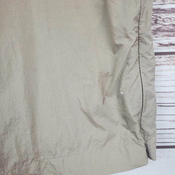 Nike Womens Large Tech Hypermesh Khaki Tan/Black Midi Softshell Skirt 833468 - Picture 10 of 12